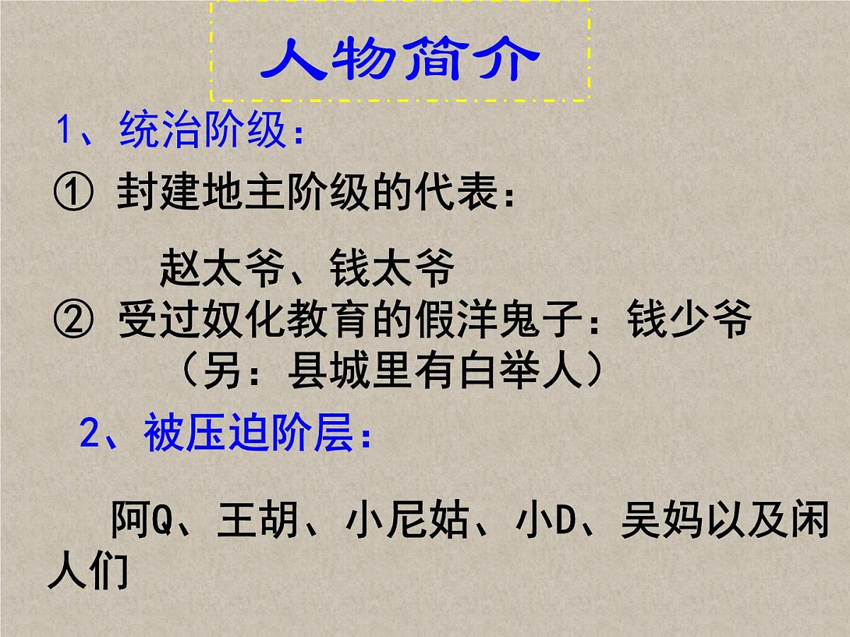 5 《阿Q正传（节选）》课件统编版高中语文选择性必修下册第4页