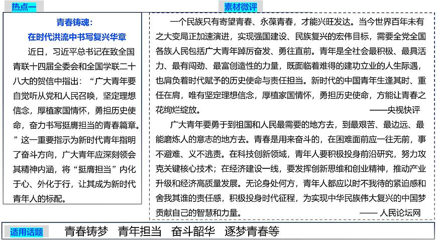 2026年高考语文作文时新热点素材积累 课件-2025年7月第一期（全国通用）第3页