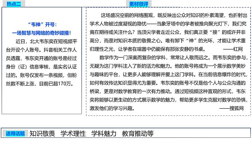 2026年高考语文作文时新热点素材积累 课件-2025年6月第一期（全国通用）第4页