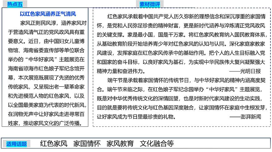 2026年高考语文作文时新热点素材积累 课件-2025年6月第一期（全国通用）第7页