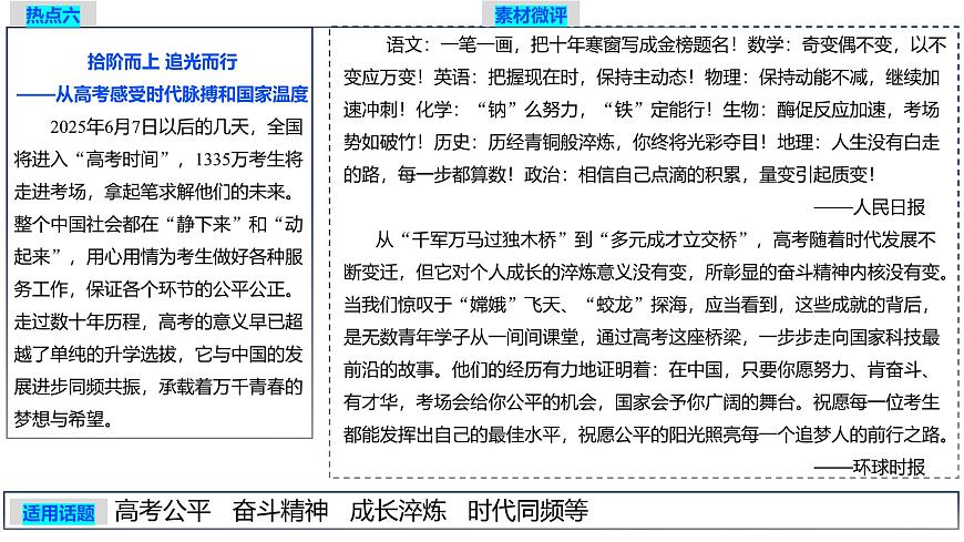 2026年高考语文作文时新热点素材积累 课件-2025年6月第一期（全国通用）第8页