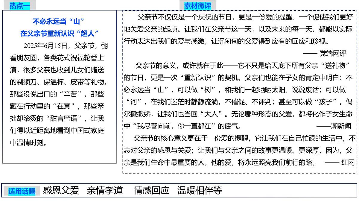2026年高考语文作文时新热点素材积累 课件-2025年6月第二期（全国通用）第3页