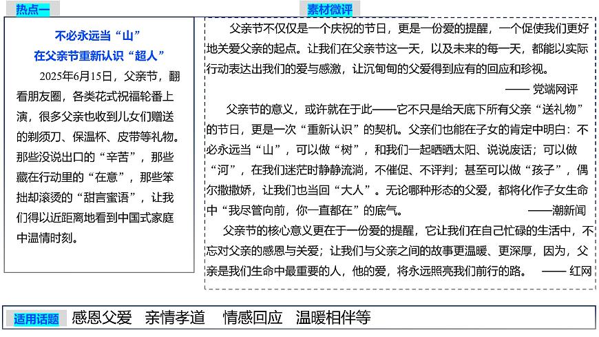2026年高考语文作文时新热点素材积累 课件-2025年6月第二期（全国通用）第3页