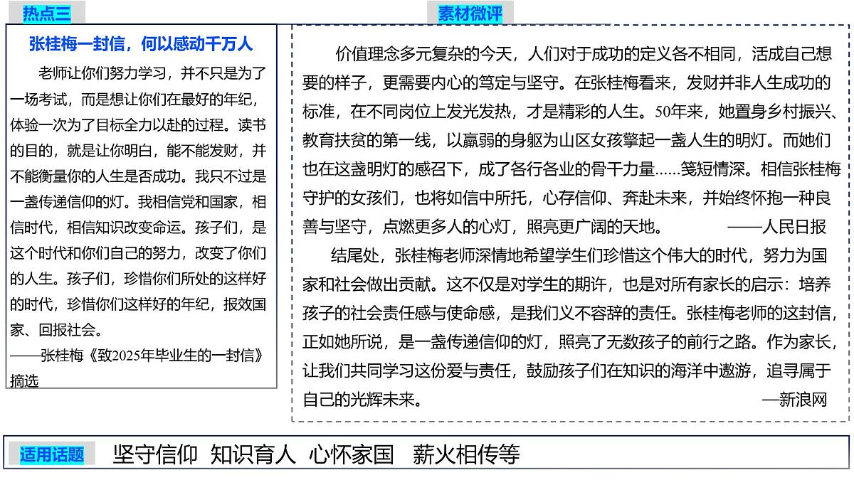 2026年高考语文作文时新热点素材积累 课件-2025年6月第二期（全国通用）第5页