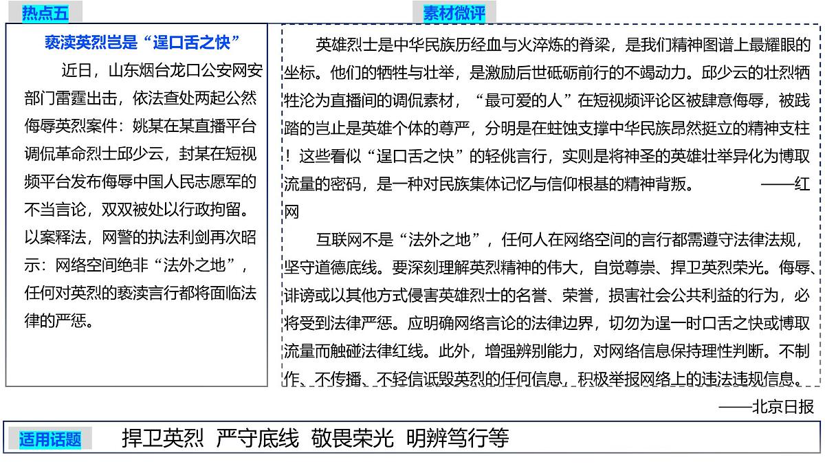 2026年高考语文作文时新热点素材积累 课件-2025年6月第二期（全国通用）第7页