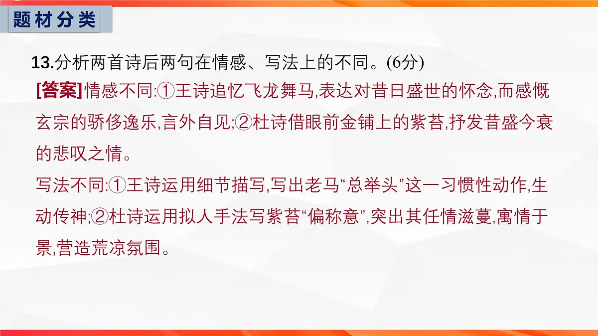 05 古代诗歌鉴赏常考题材类别（二）-2026年高考语文一轮复习之古诗文专题课件（全国通用）第8页