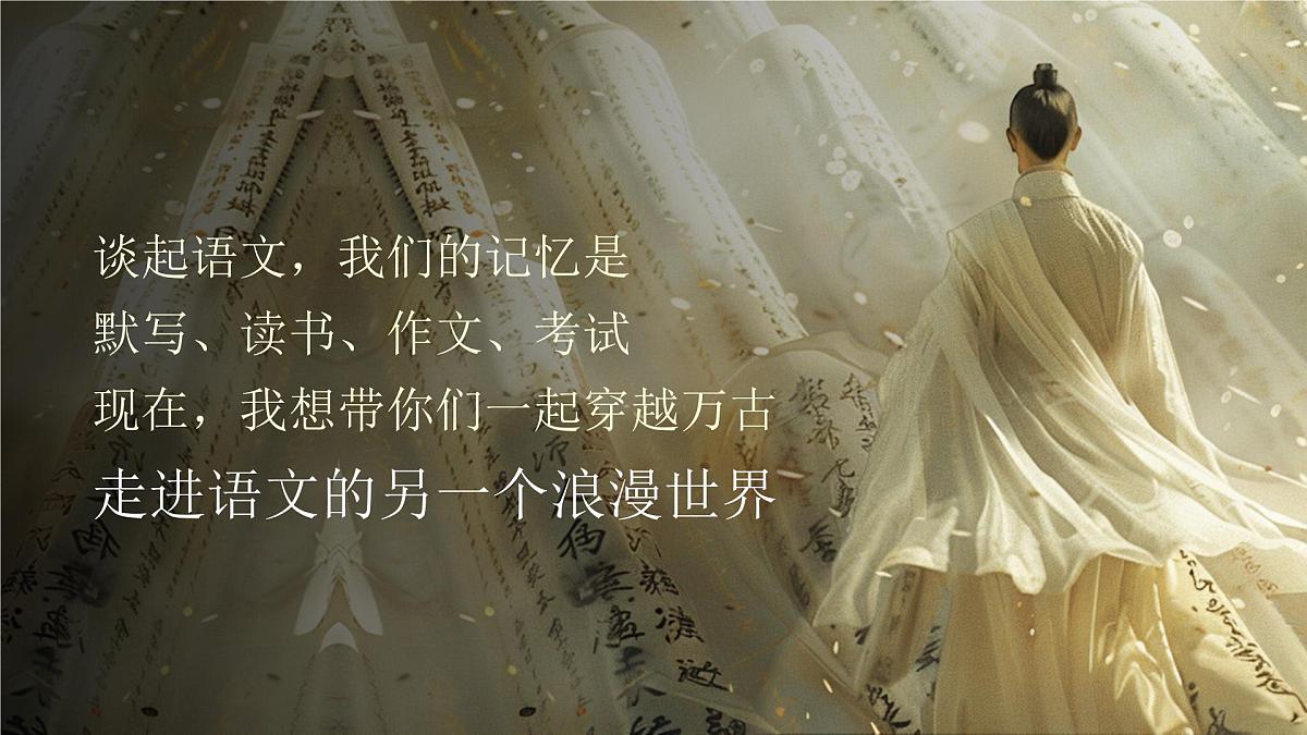 【高一】高中【语文】秋季开学第一课：语你相遇，在这美好与浪漫的学科【课件】第3页