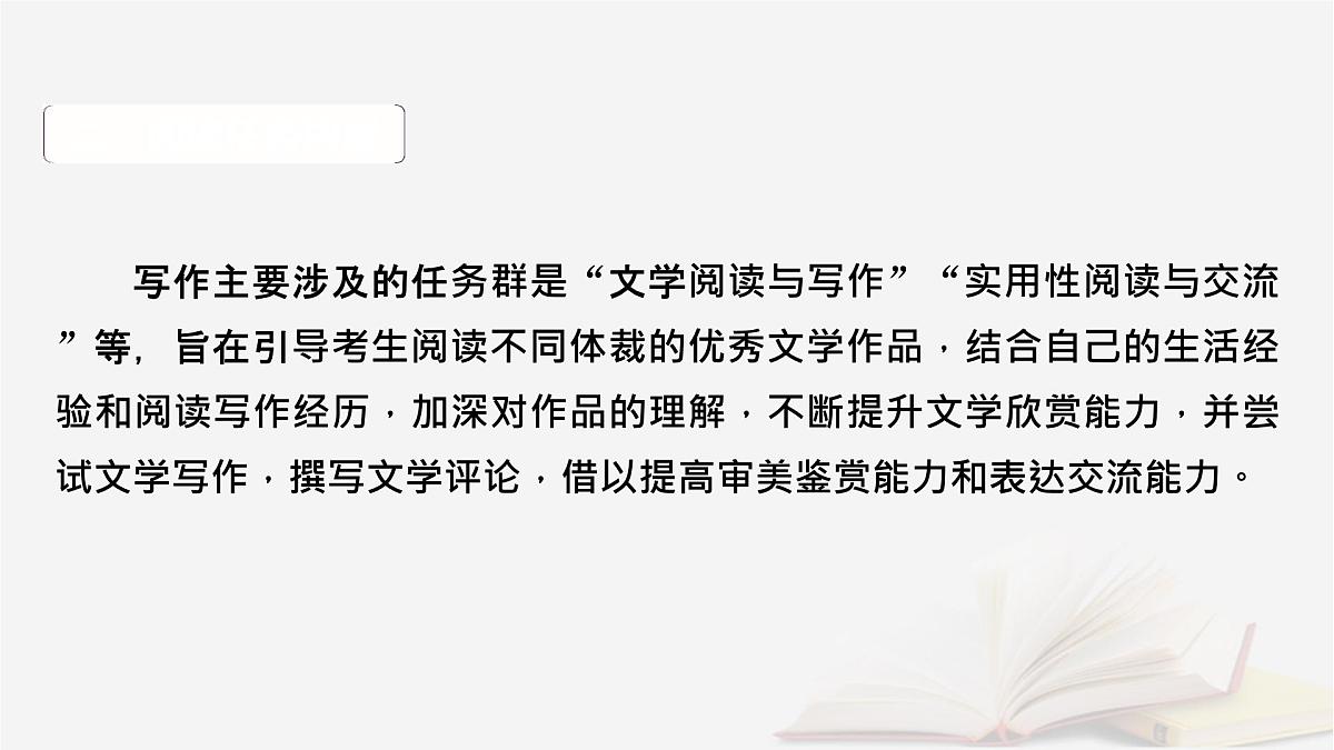 2026届高考语文一轮总复习复习任务群5写作整体阅读指导课件第4页