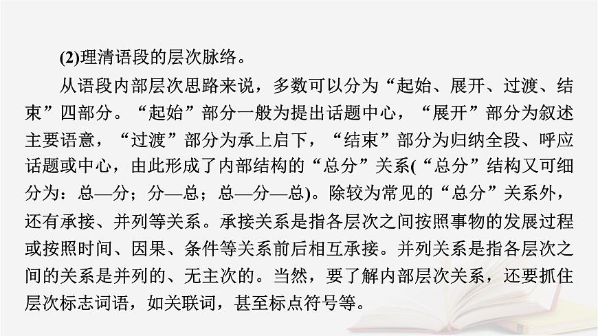 2025届高考语文第一轮专题复习4语言文字运用8语言文字运用分点突破4语句复位补写句子第1课时语句复位 教学课件第7页