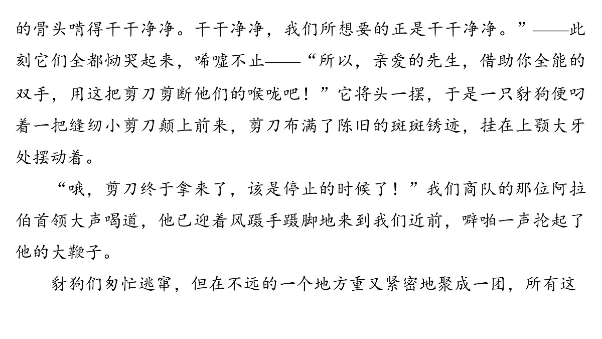 文学类文本阅读专题训练卷及答案解析（八）2026届高考第一轮总复习语文人教版课件PPT第6页