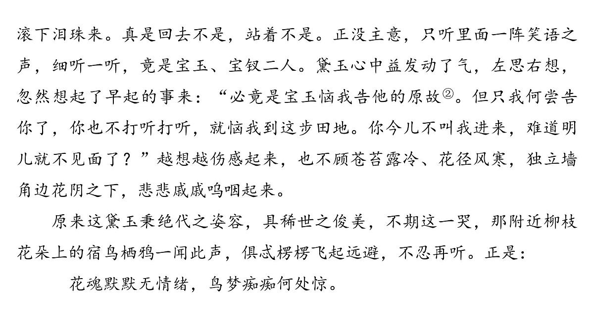 文学类文本阅读专题训练卷及答案解析（十二）2026届高考第一轮总复习语文人教版课件PPT第5页