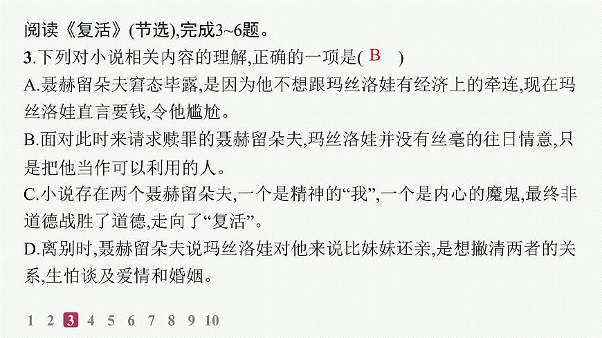 9　复活(节选)（分层作业课件）第5页