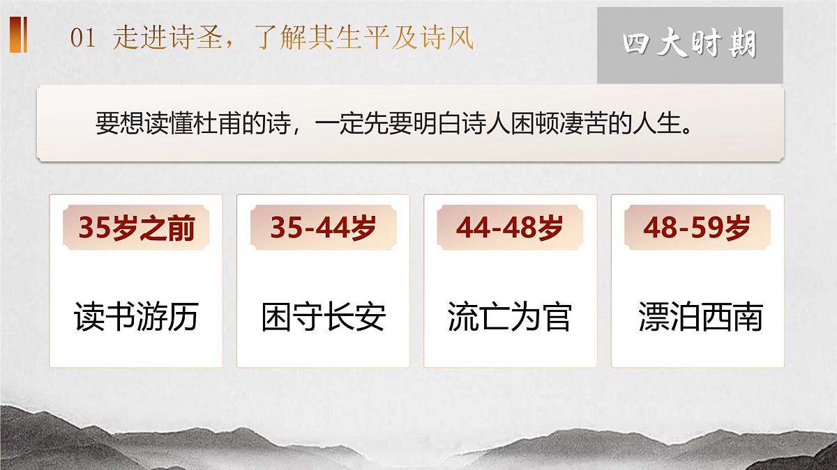 古诗词诵读《登岳阳楼》课件 2024-2025学年统编版高一语文必修下册第4页