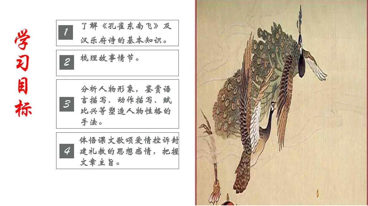 统编版高中语文选择性必修下册2 《孔雀东南飞并序》课件第5页