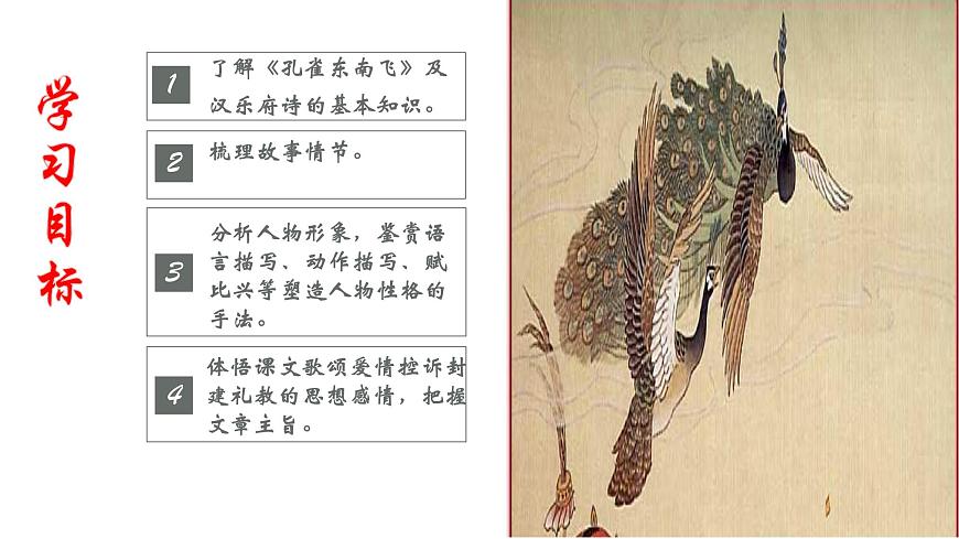 统编版高中语文选择性必修下册2 《孔雀东南飞并序》课件第5页