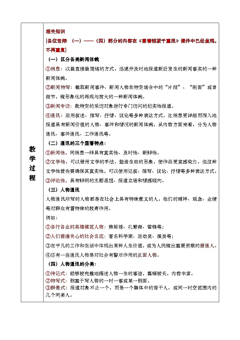 4、2《心有一团火，温暖众人心》教学设计第2页