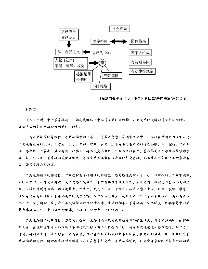 高考语文二模模拟卷01（天津专用）（考试版A4）第3页