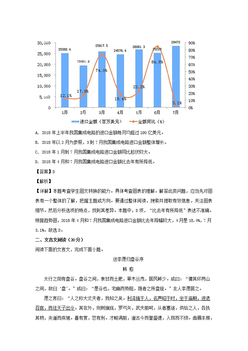 江苏省南通市如皋市2020届高三上学期期初调研测试语文试题03