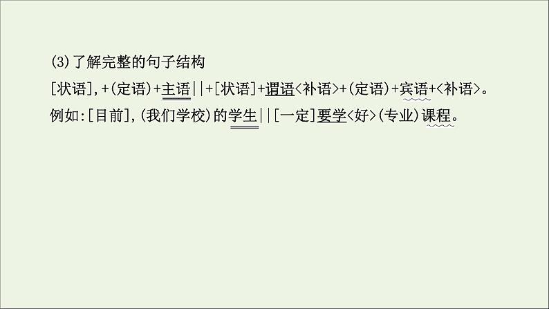 （通用版）2021版高考语文一轮复习专题九辨析并修改病句1语法补习课——掌握辨析并修改病句必须掌握的语法课件新人教版07