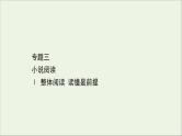 （通用版）2021版高考语文一轮复习专题三小说阅读1整体阅读读懂是前提课件新人教版