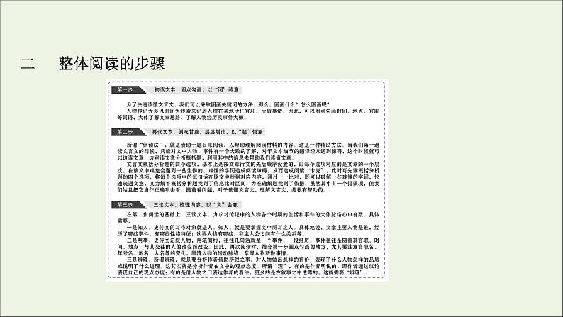 （通用版）2021版高考语文一轮复习专题五文言文阅读1整体阅读读懂是前提课件新人教版06