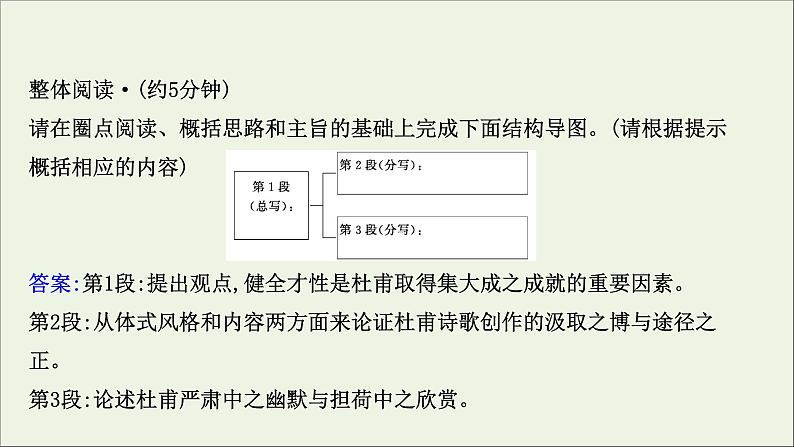 （通用版）2021版高考语文一轮复习专题一论述类文本阅读3.1论证分析题——定位原文信息厘清层次关系课件新人教版08