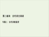 （全国通用）2021版高考语文一轮复习第2板块古代诗文阅读专题2古代诗歌鉴赏考点2鉴赏古代诗歌的语言课件