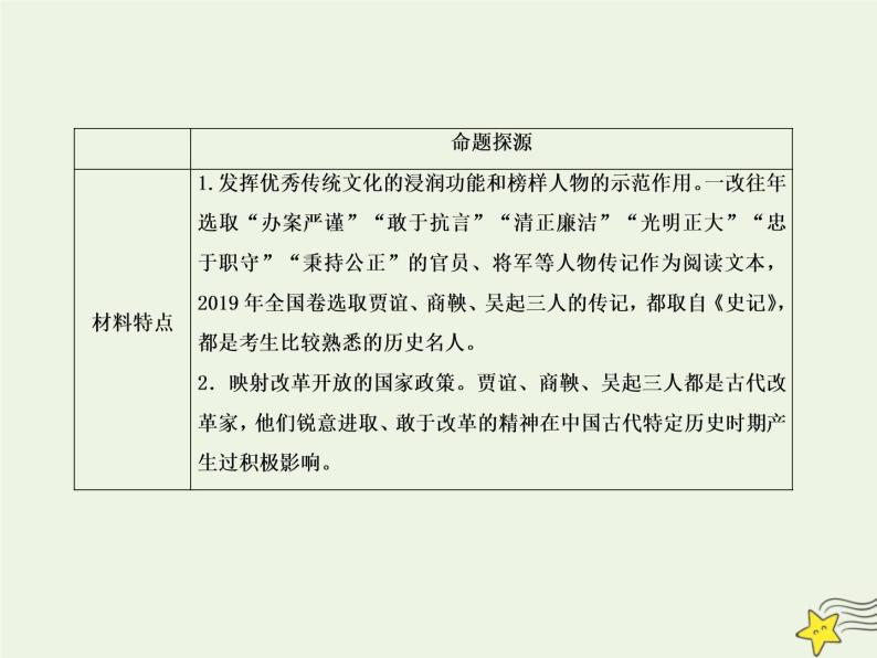 2020高考语文二轮复习板块二文言文阅读1永恒的经典——文言文阅读课件03