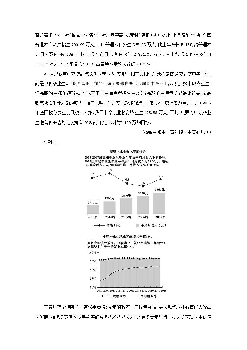 2021版高考语文一轮复习集训提升练三实用类文本阅读（一）（含解析）02