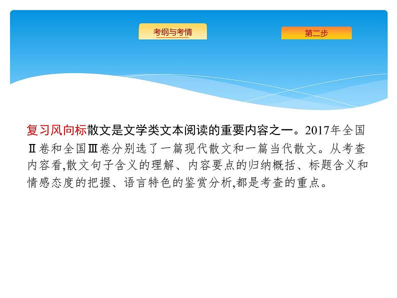 2021年高考语文总复习第1部分  专题6  文学类文本阅读——散文第5页