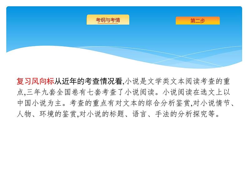 2021年高考语文总复习第1部分  专题5  文学类文本阅读——小说05