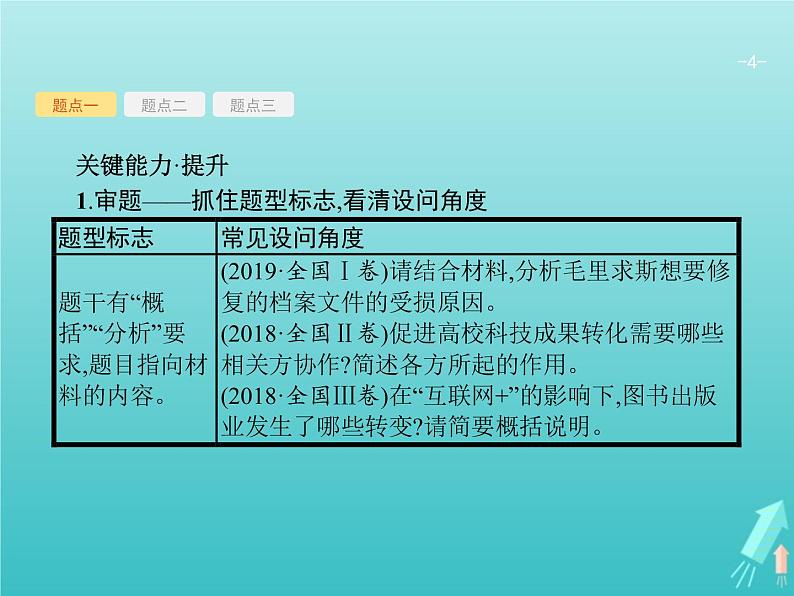 2021年高考语文一轮复习第三部分现代文阅读Ⅰ专题二多文本信息的处理课件新人教版第4页