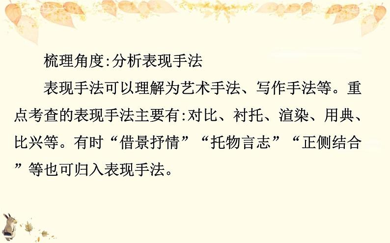 （新）部编版语文必修上册课件：核心素养探究 第三单元 1赏析诗歌的艺术手法05