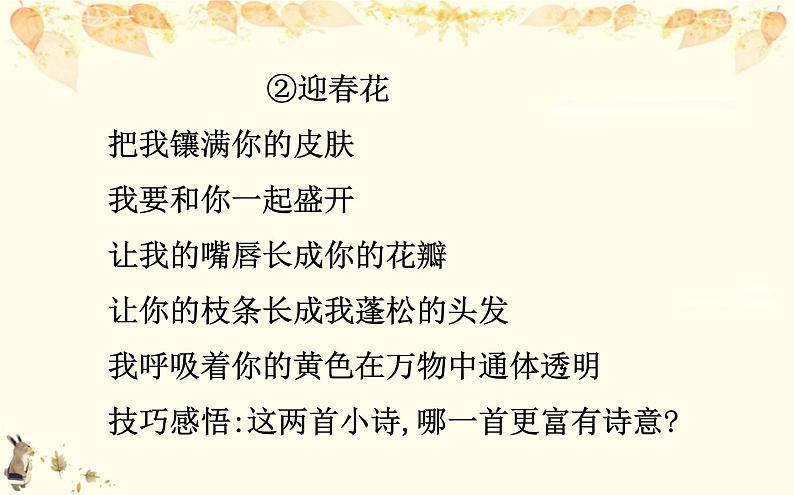 （新）部编版语文必修上册课件：写作素养提升 第一单元 学写短诗04