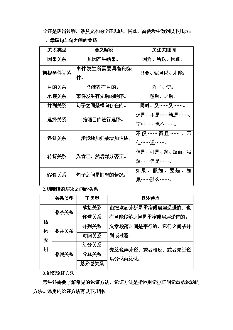 2021新高考语文一轮通用版教师用书：第1部分专题1现代文阅读Ⅰ第3页