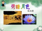 2020年人教版语文高一下学期必修二第一单元第一课《荷塘月色》课件