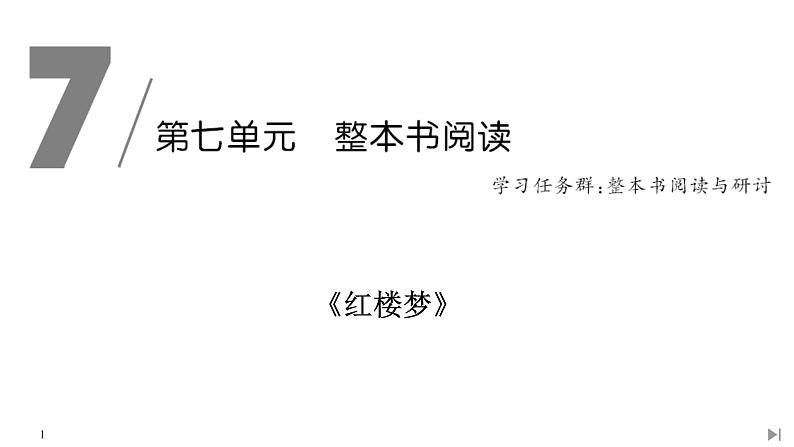 统编版（2019）高中语文必修下册（课件+讲义+单元检测）第七单元 (共3份打包)01