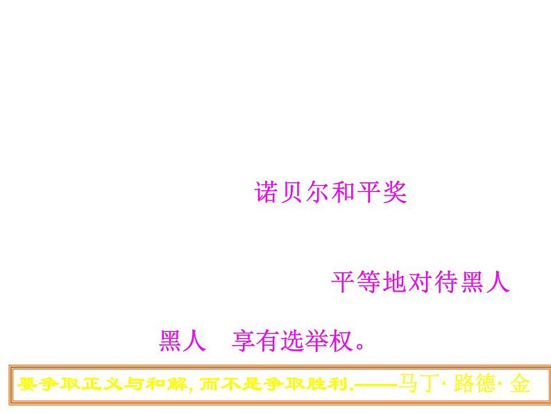 人教版高中语文必修二课件：12 我有一个梦想05