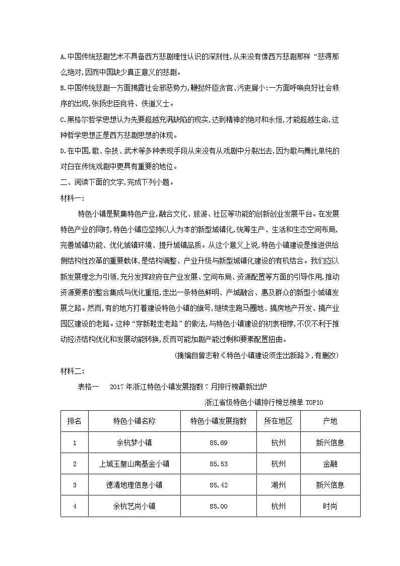 【精品试题】2021年 高三语文考前强化练二03