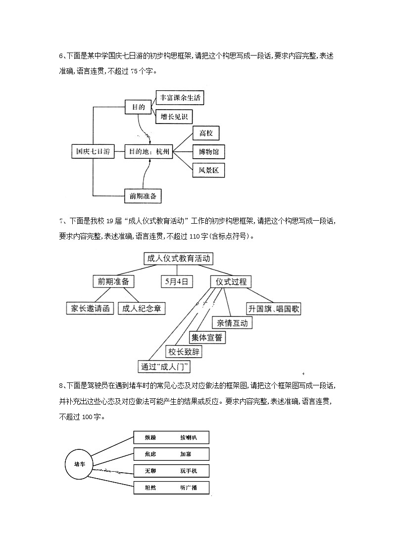 2021届高三语文二轮复习考点强化练：（12）图文转换 Word版含解析03