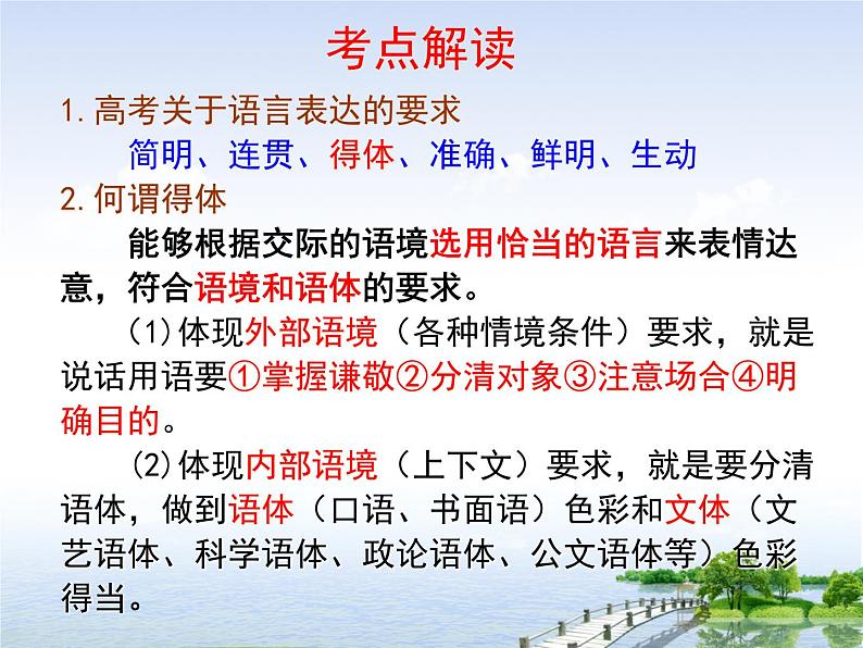 语言表达得体 课件05