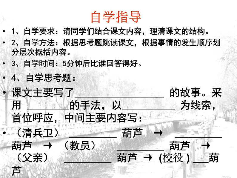 《清兵卫与葫芦》优秀课件PPT第4页