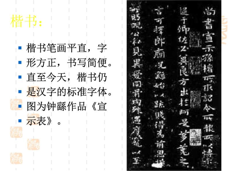 人教版高中语文必修一梳理探究 优美的汉字1 课件08