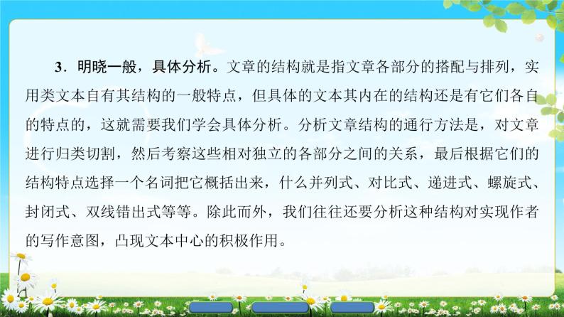 2018版高中语文（人教版）必修2同步课件： 第4单元  单元考点链接  实用类文本阅读——分析语言特色、把握文章结构06