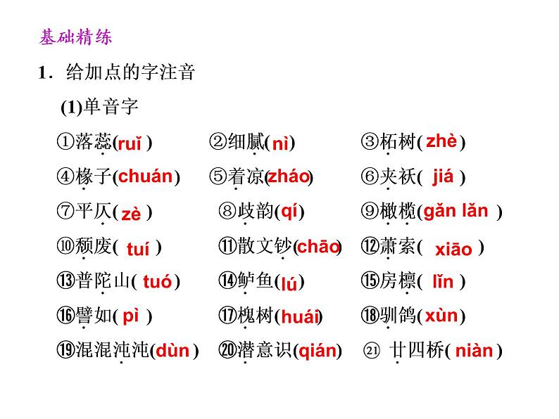 高中 / 语文 / 人教版 (新课标) / 必修二 / 第一单元 /第2课　故都的秋 第1课时 课件02