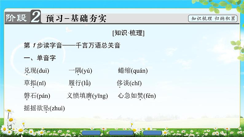 2018版高中语文（人教版）必修2同步课件： 第4单元  12　我有一个梦想06