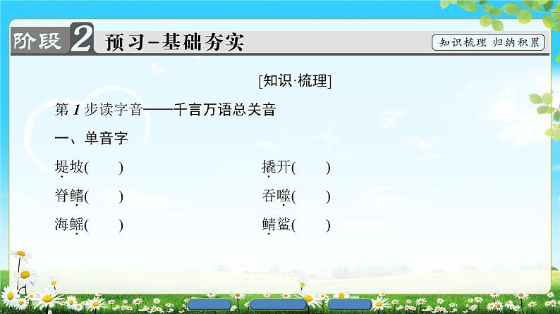 2018版高中语文（人教版）必修3同步课件：第1单元 3　老人与海07