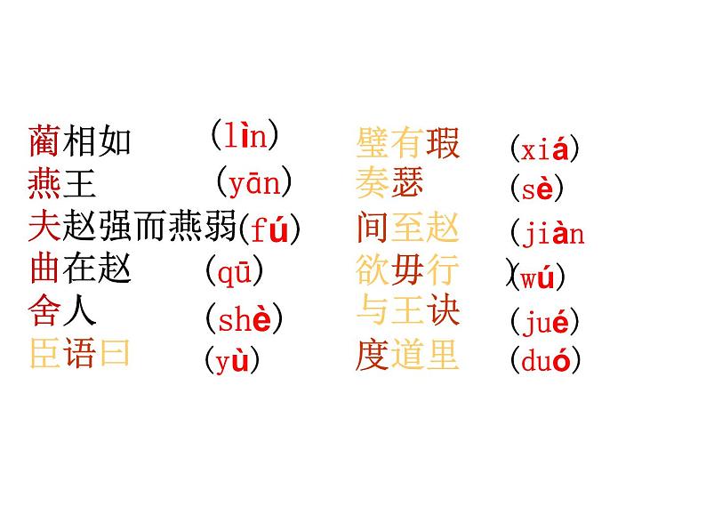 人教版高一语文必修4课件：第11课 廉颇蔺相如列传课件（共 53张PPT）第8页