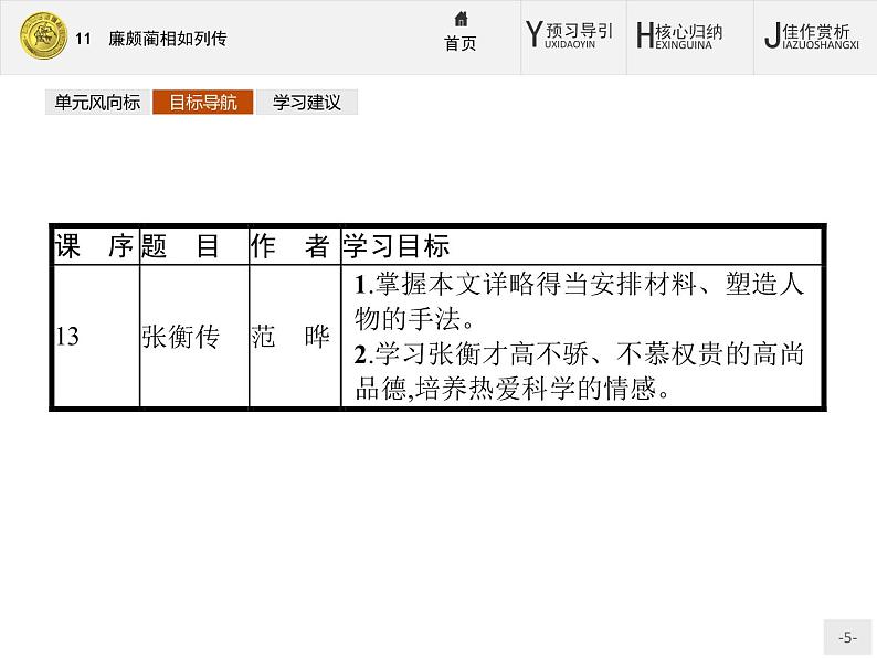 2018版高中语文人教版必修4课件：11 廉颇蔺相如列传05