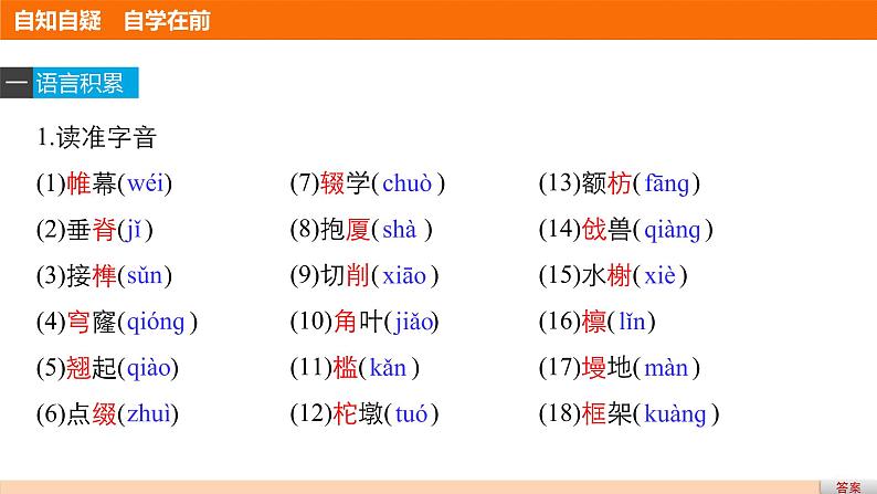 高中语文人教版必修五课件：第四单元 第11课 中国建筑的特征04